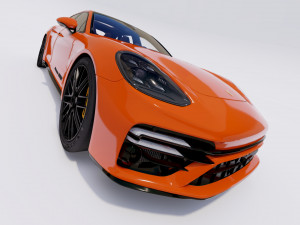 Porsche Panamera Turbo S Sport Turismo 2021 3D-Modell