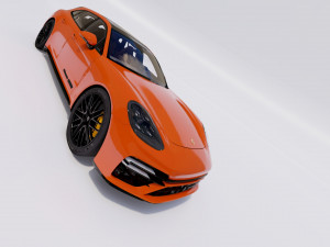 Porsche Panamera Turbo S Sport Turismo 2021 3D-Modell