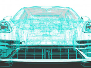 Porsche Panamera Turbo S Sport Turismo 2021 3D-Modell