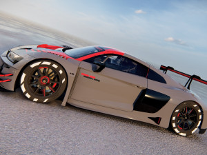Audi R8 LMS GT3 3D Model