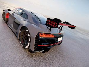 Audi R8 LMS GT3 3D Model