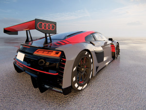 Audi R8 LMS GT3 3D Model