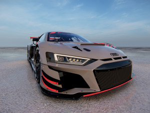 Audi R8 LMS GT3 3D Model