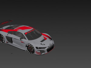 Audi R8 LMS GT3 3D Model