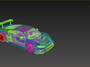 Audi R8 LMS GT3 3D Model