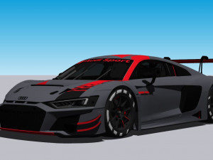 Audi R8 LMS GT3 3D Model
