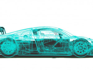 Audi R8 LMS GT3 3D Model