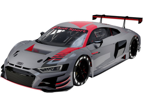 Audi R8 LMS GT3 Modèle 3D