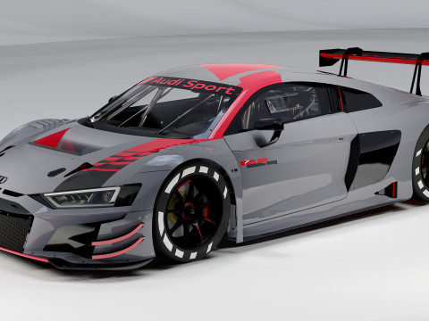Audi R8 LMS GT3 3D Model