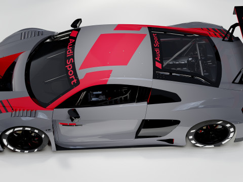 Audi R8 LMS GT3 3D Model