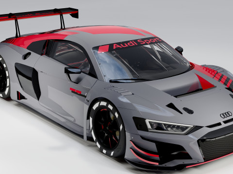 Audi R8 LMS GT3 3D Model