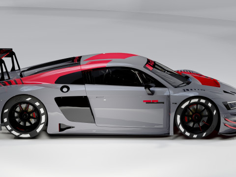 Audi R8 LMS GT3 3D Model