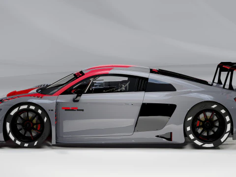 Audi R8 LMS GT3 3D Model