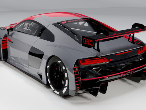Audi R8 LMS GT3 3D Model
