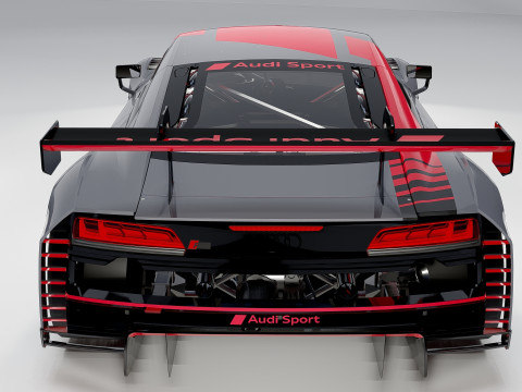 Audi R8 LMS GT3 3D Model