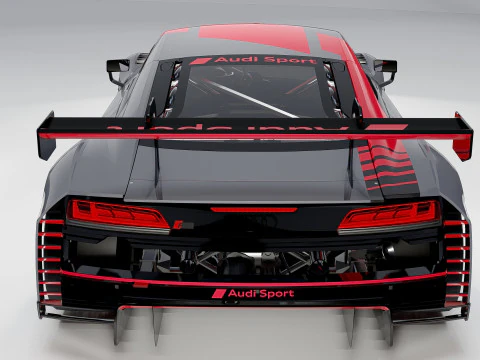 Audi R8 LMS GT3 3D Model