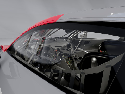 Audi R8 LMS GT3 3D Model