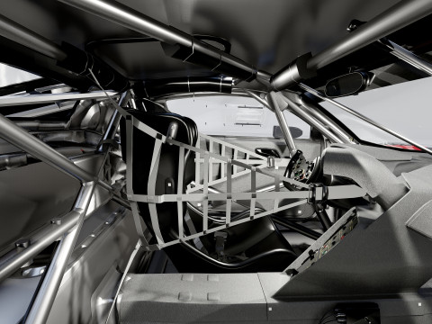 Audi R8 LMS GT3 3D Model