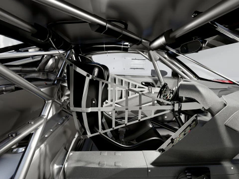 Audi R8 LMS GT3 3D Model