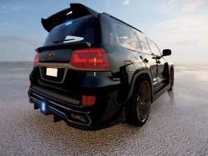 Toyota Land Cruiser Hakama 2022 3D Модель
