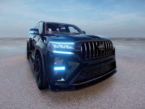 Toyota Land Cruiser Hakama 2022 3D Модель