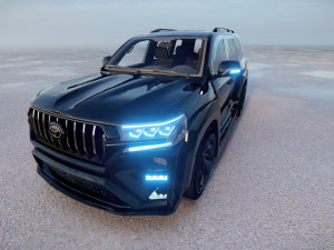 Toyota Land Cruiser Hakama 2022 3D Модель