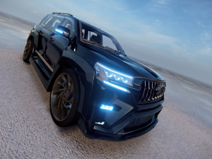Toyota Land Cruiser Hakama 2022 3D Model