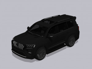 Toyota Land Cruiser Hakama 2022 3D Модель