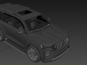 Toyota Land Cruiser Hakama 2022 3D Модель