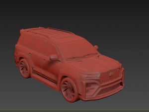 Toyota Land Cruiser Hakama 2022 3D Модель
