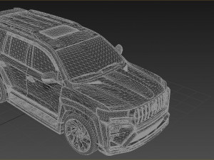 Toyota Land Cruiser Hakama 2022 3D Модель