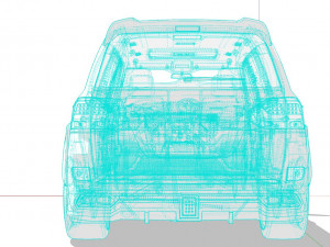 Toyota Land Cruiser Hakama 2022 3D Модель