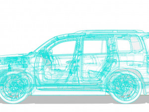 Toyota Land Cruiser Hakama 2022 3D Модель