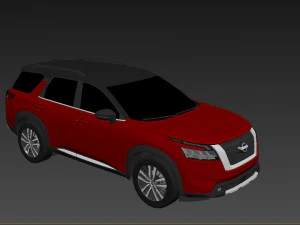 Nissan Pathfinder 2022 3D Model