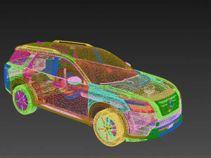 Nissan Pathfinder 2022 3D Model