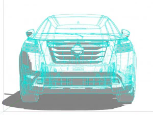 Nissan Pathfinder 2022 3D Model