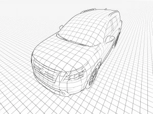 Nissan Pathfinder 2022 3D Model