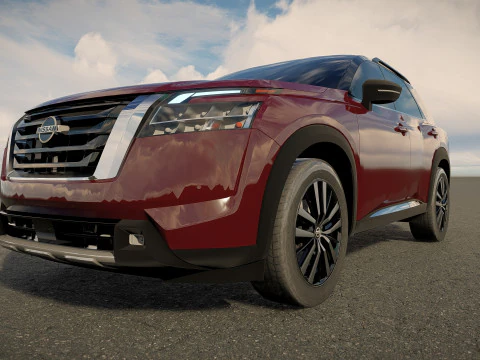 Nissan Pathfinder 2022 3D Model