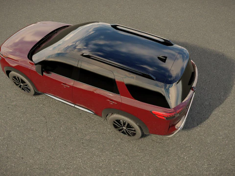 Nissan Pathfinder 2022 3D Model