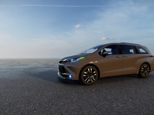 Toyota Sienna 2022 Model 3D