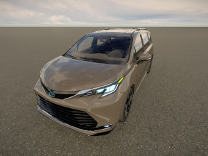 Toyota Sienna 2022 Model 3D