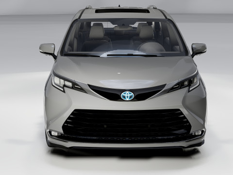 Toyota Sienna 2022 3D Model