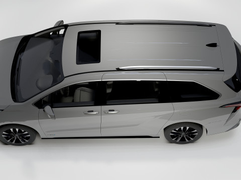 Toyota Sienna 2022 3D Model