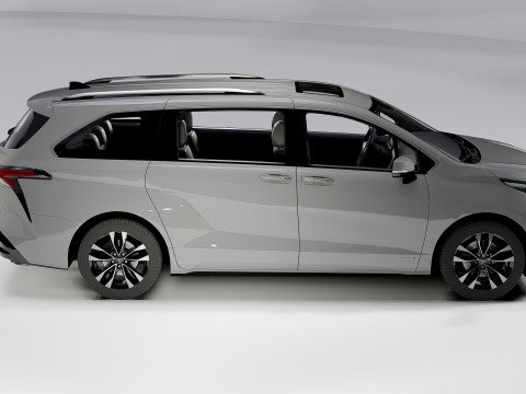 Toyota Sienna 2022 3D Model