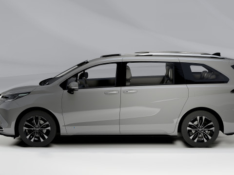 Toyota Sienna 2022 3D Model