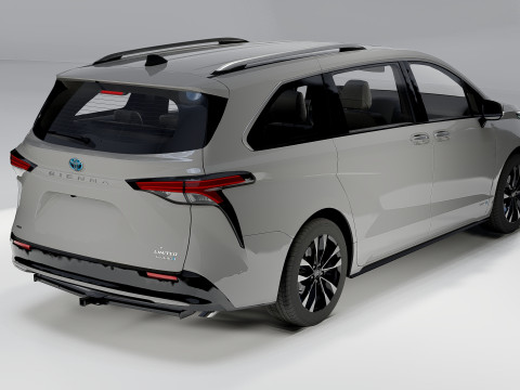 Toyota Sienna 2022 3D Model