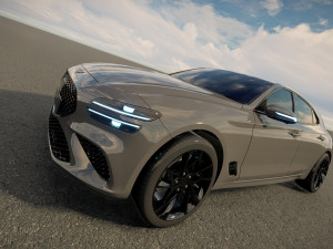 Genesis GV70 Sport 2022 3Dモデル