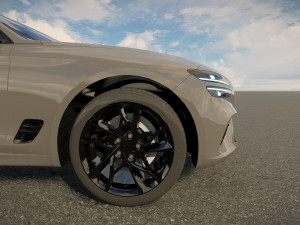 Genesis GV70 Sport 2022 3Dモデル