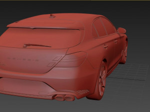 Genesis GV70 Sport 2022 3Dモデル