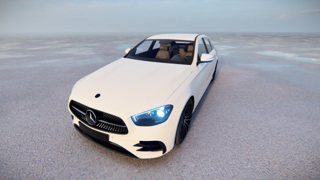 Download Mercedes Benz E-Class AMG 2022 3D Model